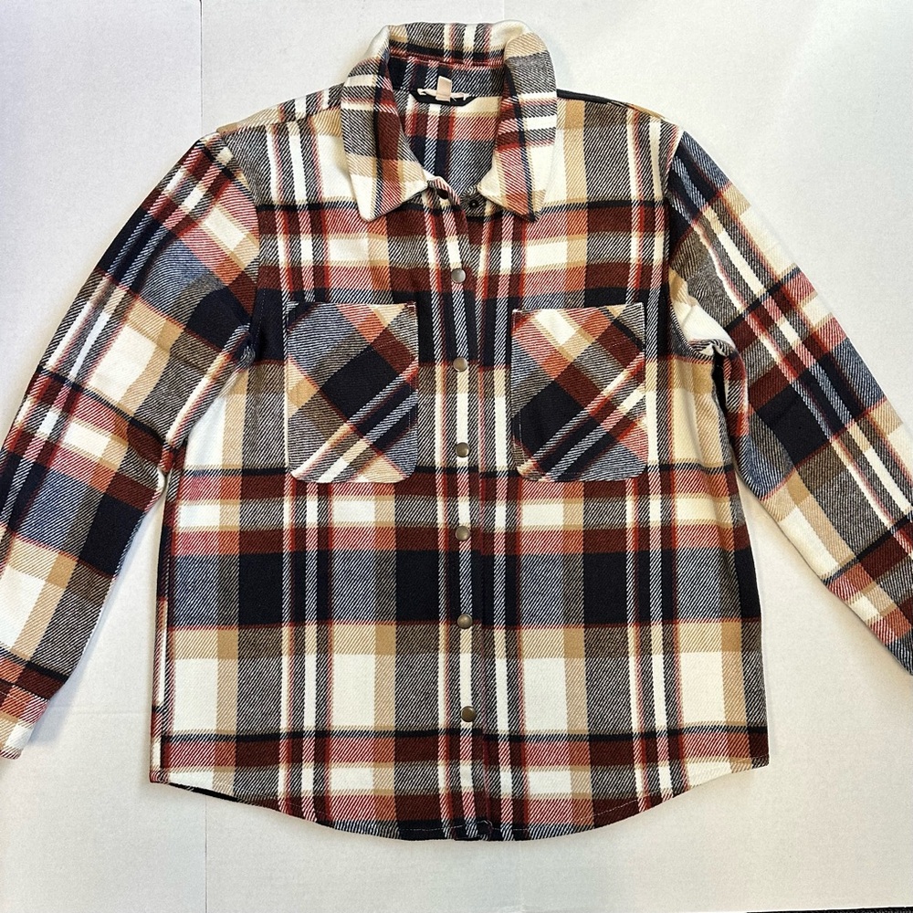 Como Vintage Plaid Jacket Women’s Size Medium